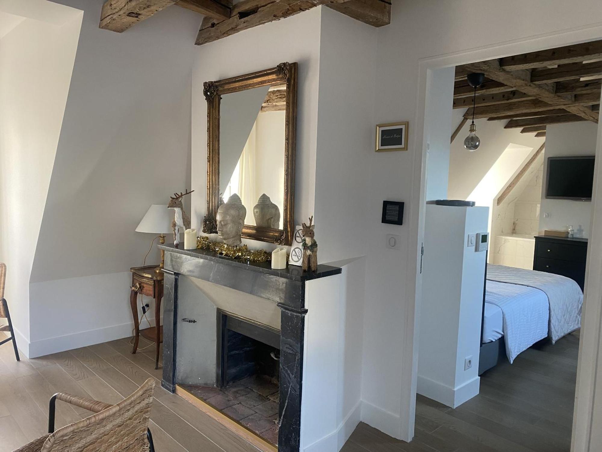 Bed and Breakfast La Grande Carree Сен-Сир-сюр-Луар Экстерьер фото